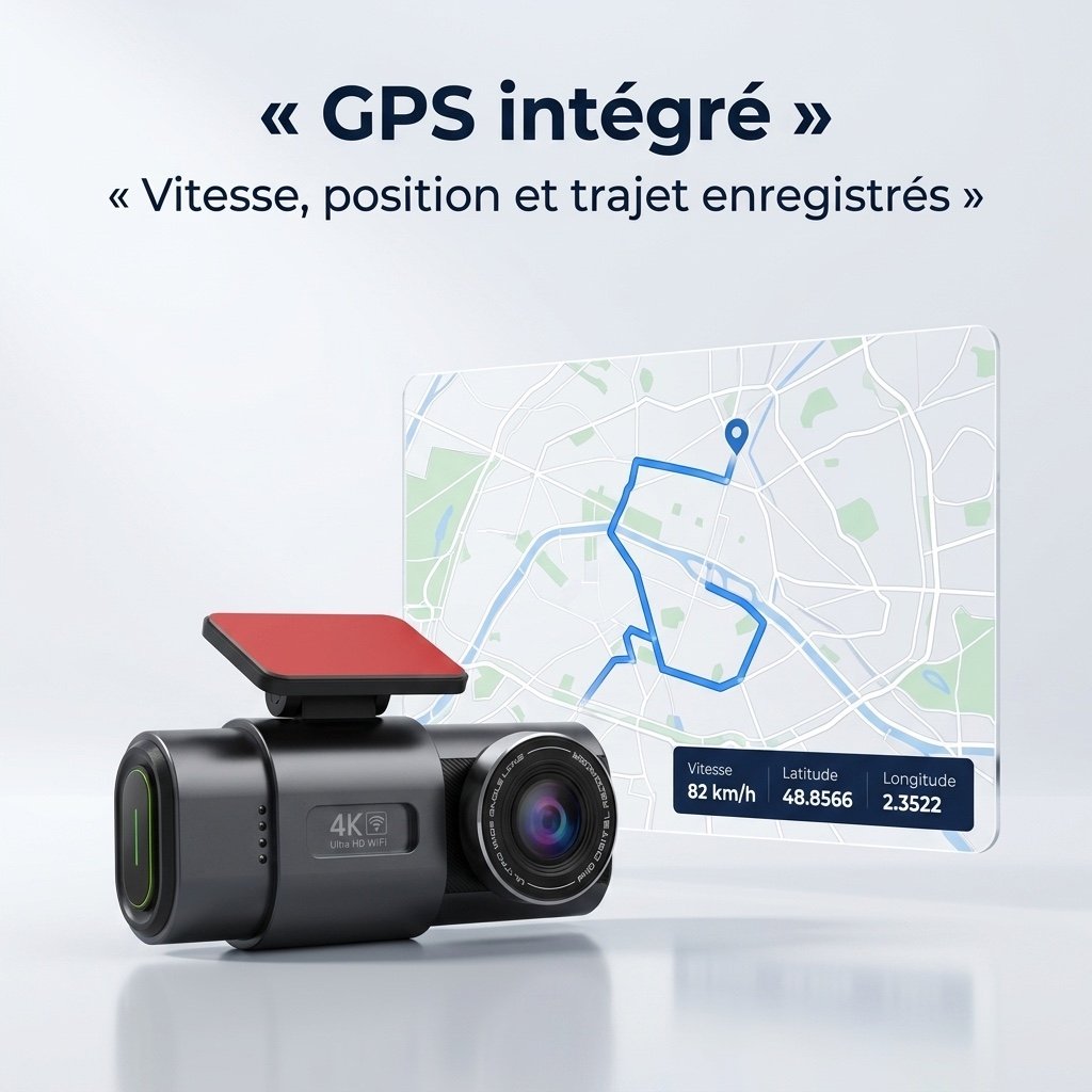 Votre vitesse et votre trajet, prouvés