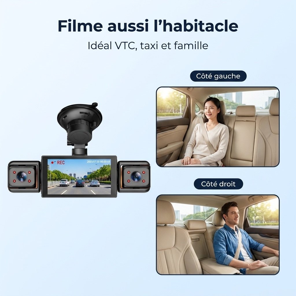Pensée pour les VTC, les taxis et les familles