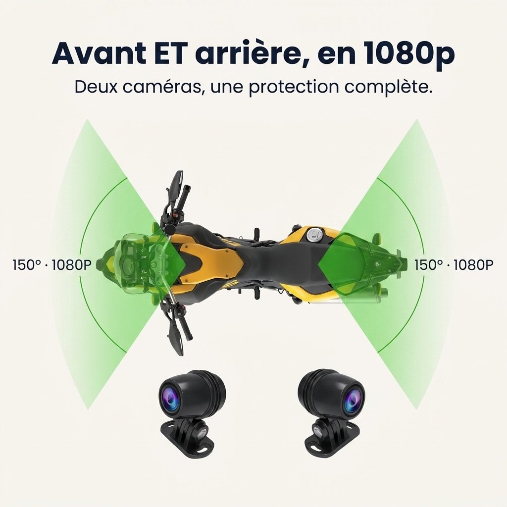 Deux caméras, une protection complète