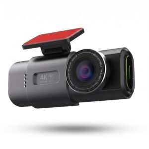 Dashcam Voiture 4K à Écran Intégré, GPS et Vision Nocturne
