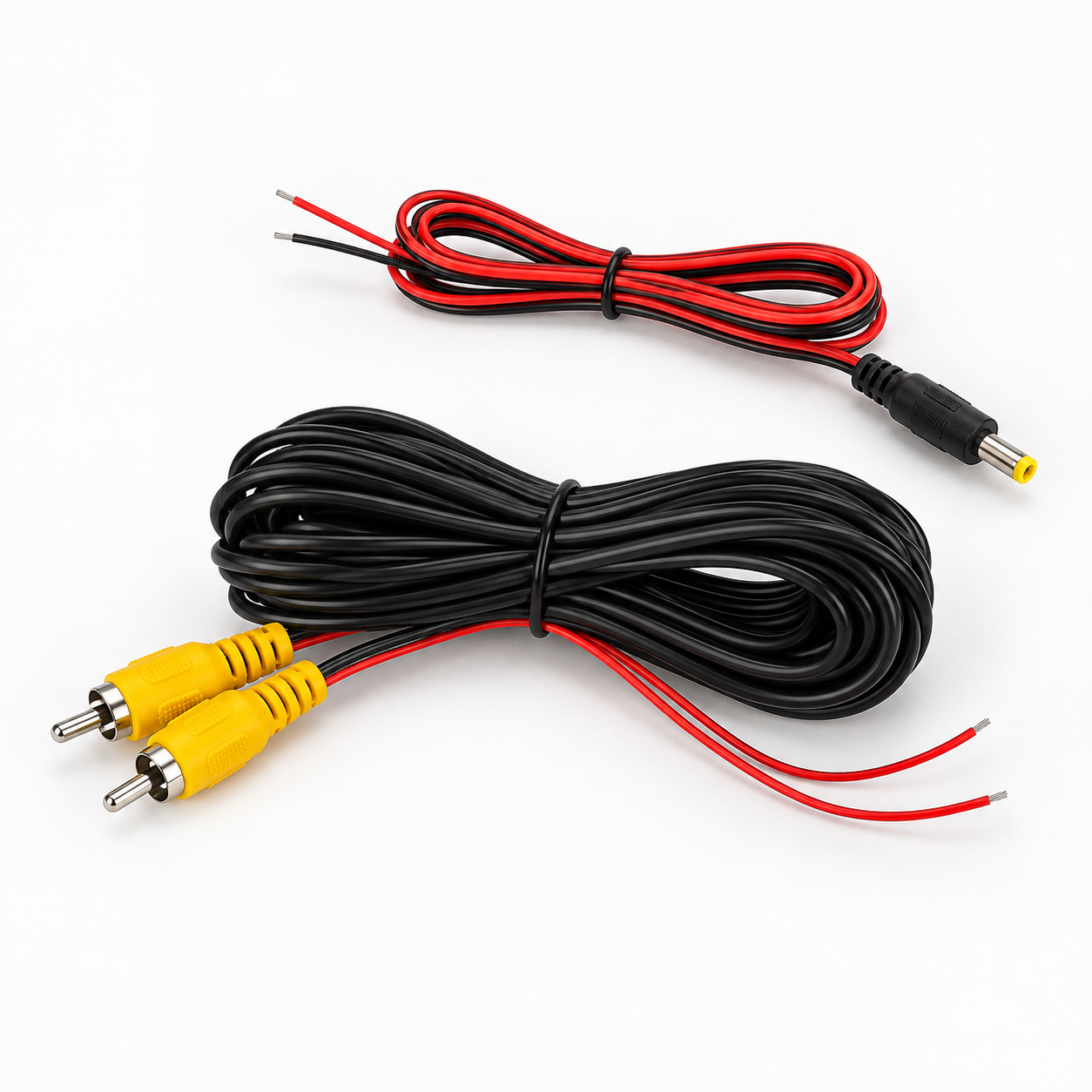 Câble vidéo RCA 6 m et câble d’alimentation 1 m, variante Type A