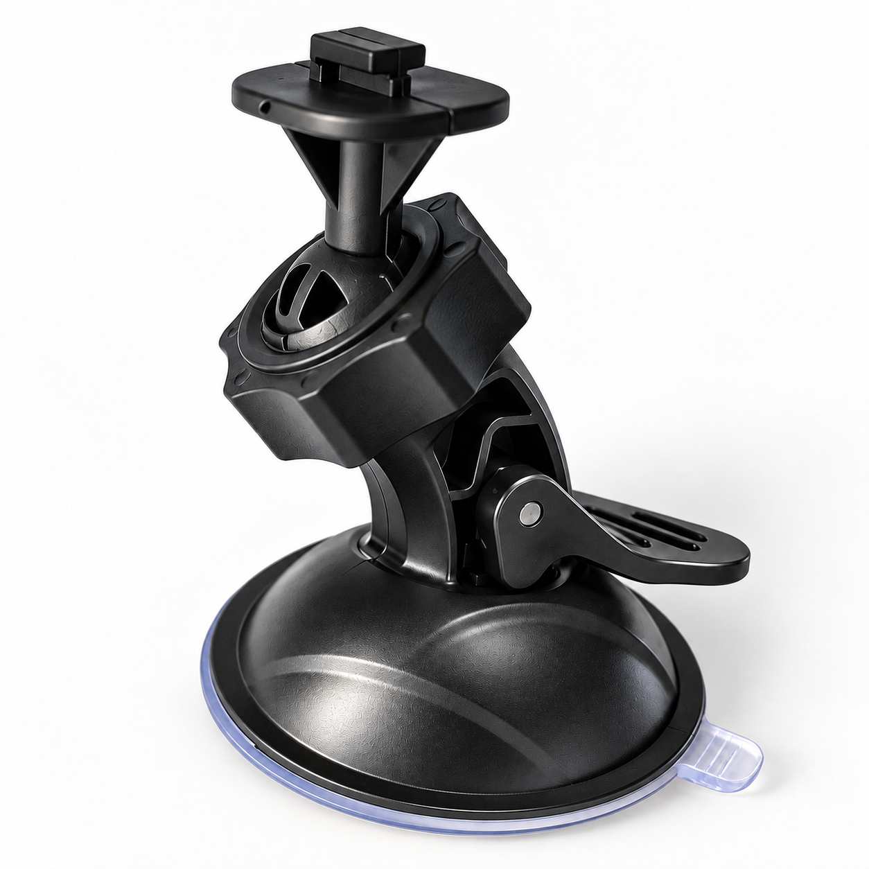 Support à ventouse orientable pour dashcam compatible avec embout T