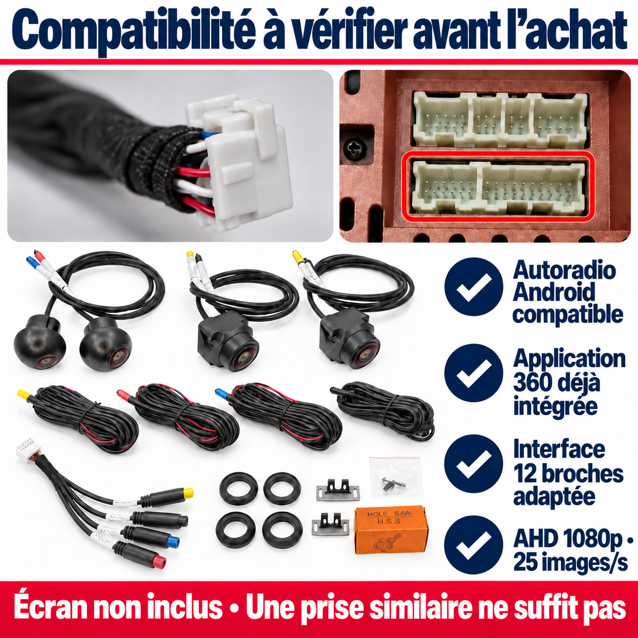 Vérifiez votre autoradio avant de commander