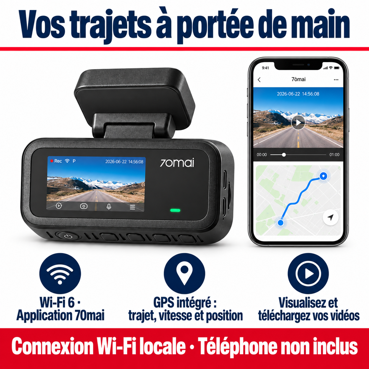 Consultez vos vidéos à proximité