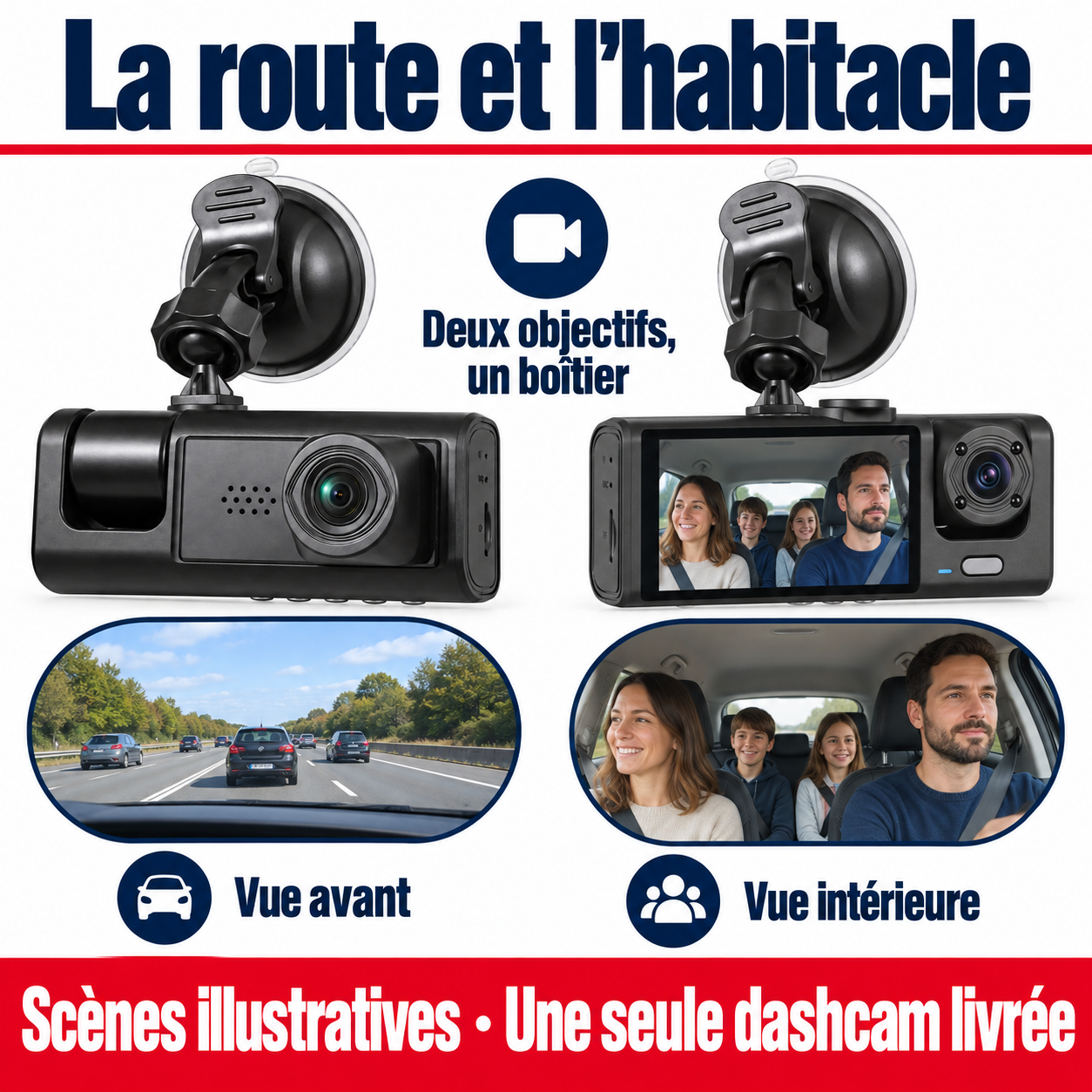 La route et l’habitacle