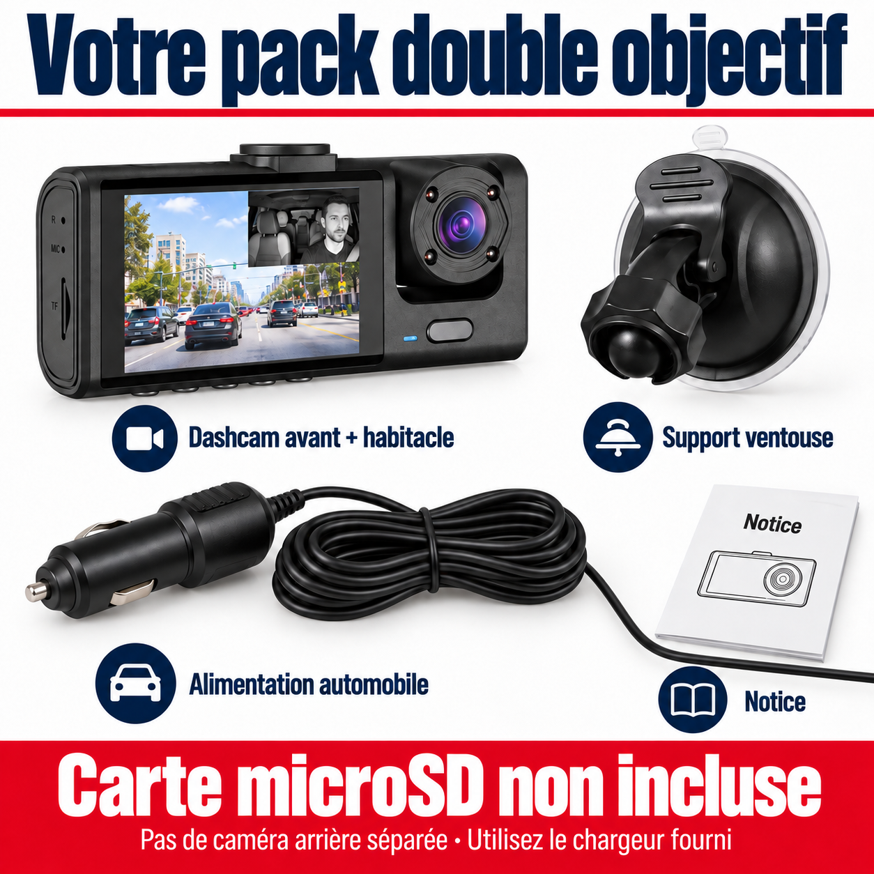 Votre pack double objectif