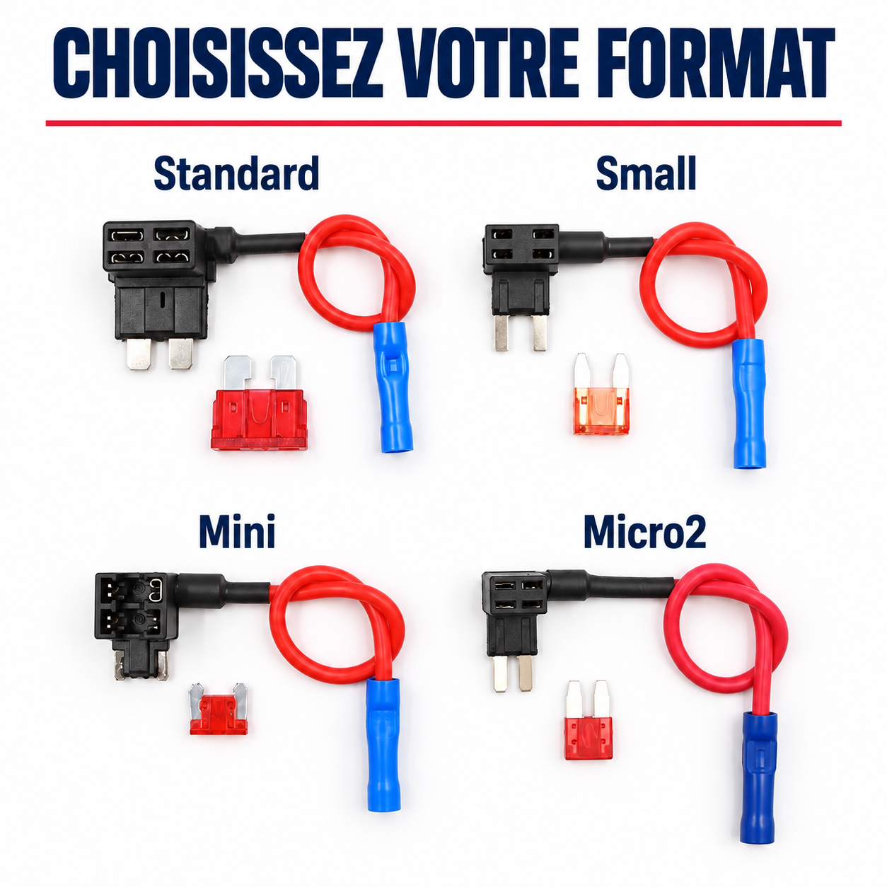 Choisissez la variante adaptée