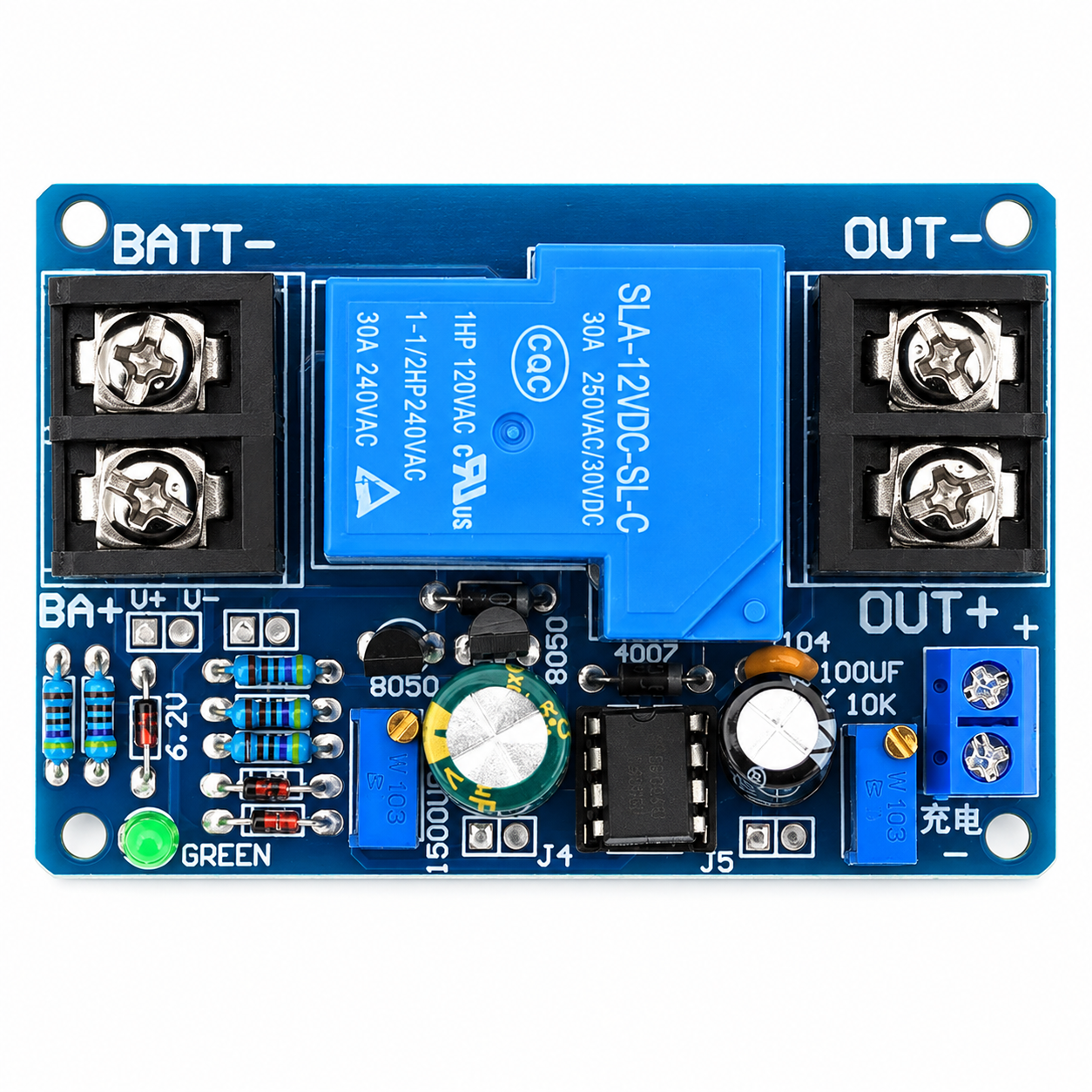 Module de protection batterie 12 V STlxy — module-complet