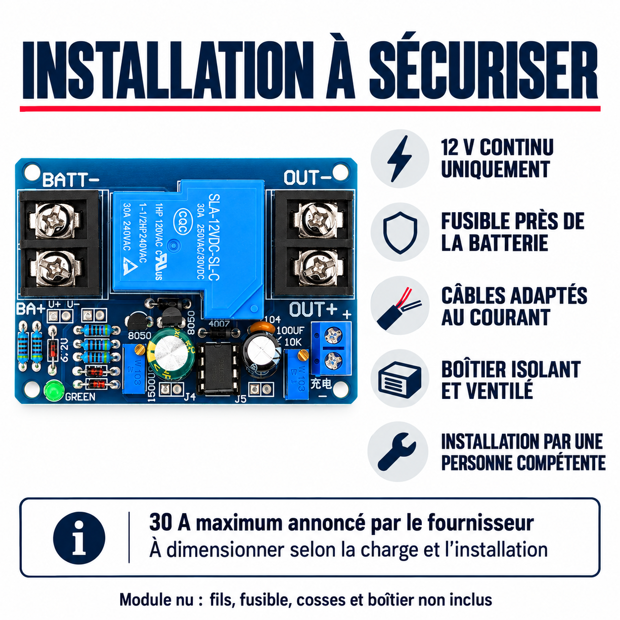 Sécurisez chaque installation