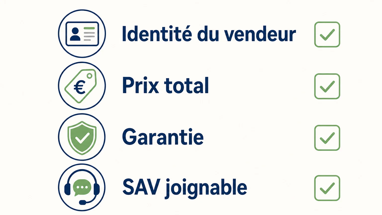 Liste de vérification pour choisir un vendeur de dashcam